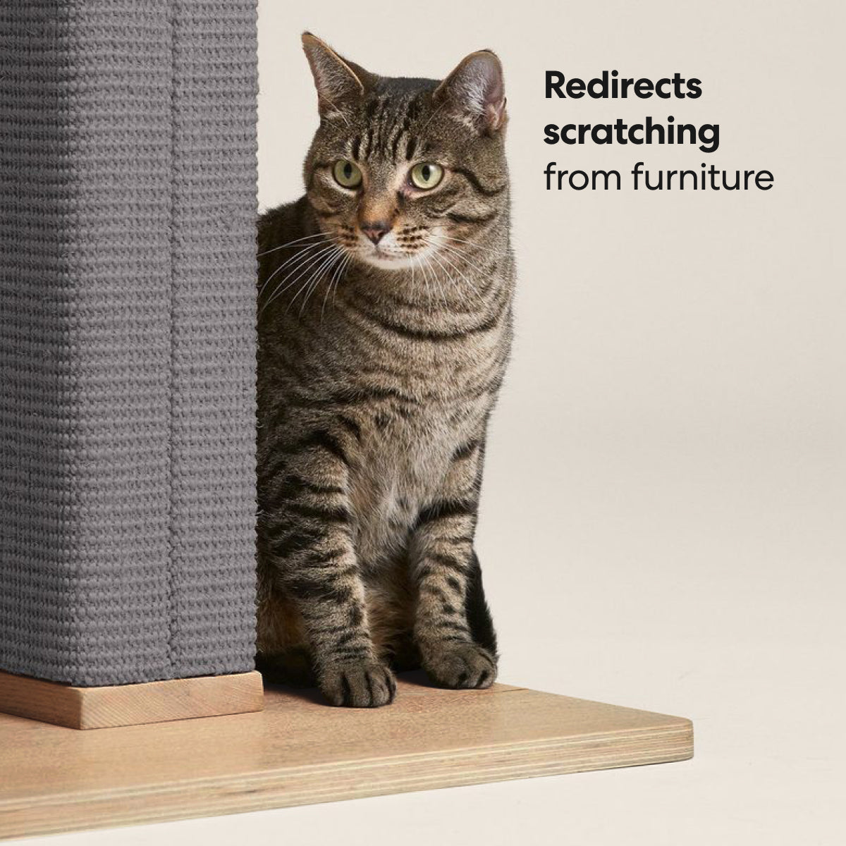 PawsPrank Zip Modern Scratching Post