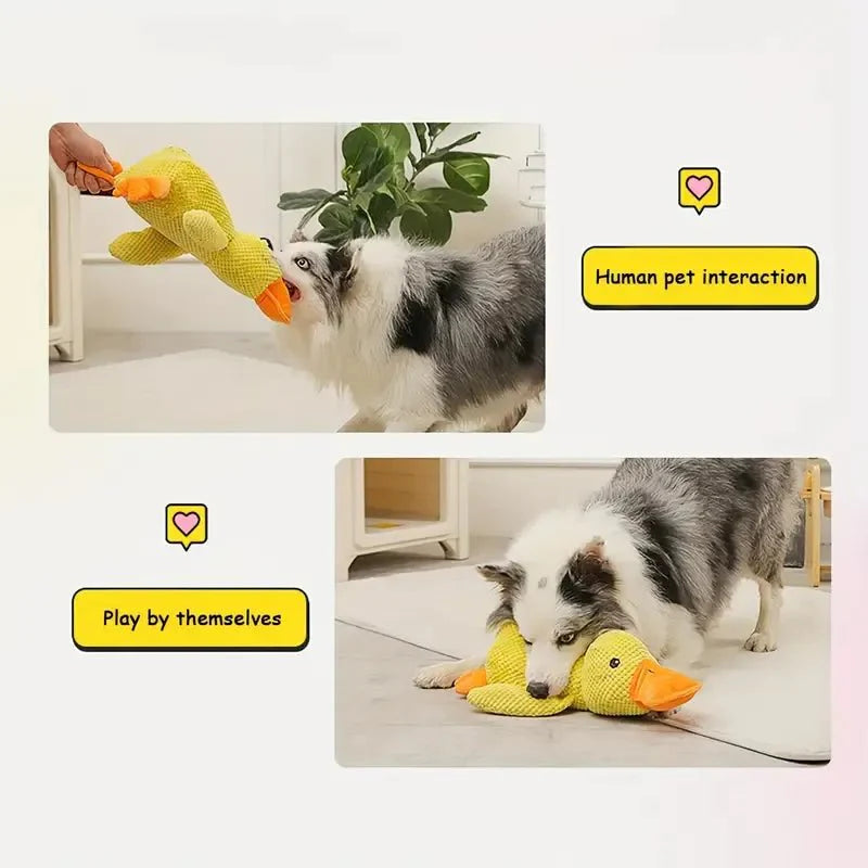 「Best Seller」Calming Duck Companion Dog Toy